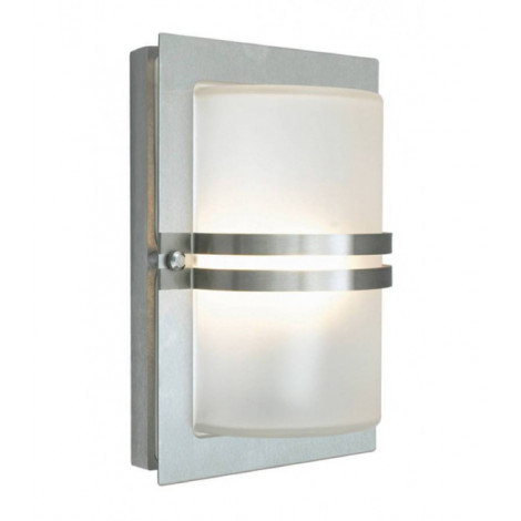 Applique murale Basel Acier inoxydable 1 ampoule 31cm|Appliques murales|Luminaire Center