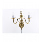Applique murale Ghent Bougie de support Laiton 2 ampoules 36,5cm|Appliques murales|Luminaire Center