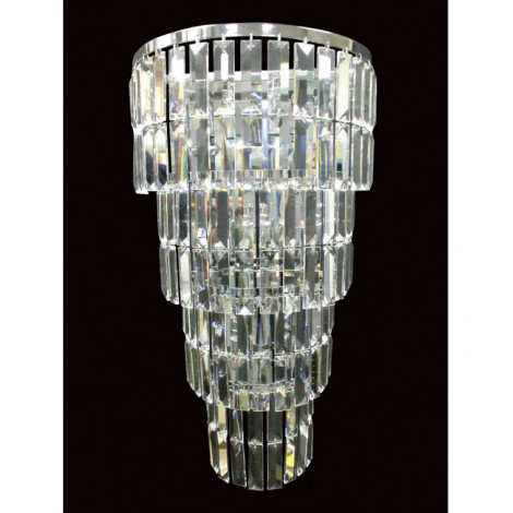 Applique design Padua Chrome 5 ampoules 60cm|Appliques murales|Luminaire Center