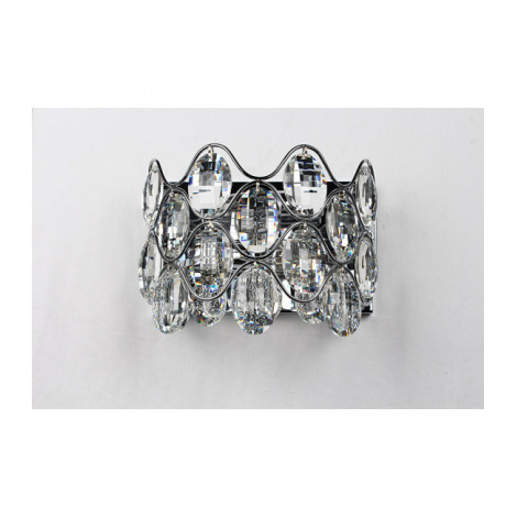 Applique design Raina Chrome 18 Cm|Appliques murales|Luminaire Center