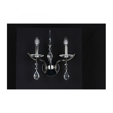 Applique murale Turin Noir,bronze 2 ampoules 35cm|Appliques murales|Luminaire Center