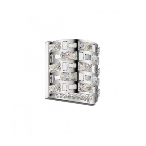 Applique design Lola Chrome 2 ampoules 20,5cm|Appliques murales|Luminaire Center