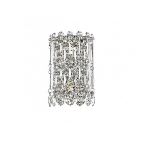 Applique design Alita Chrome 2 ampoules 24cm|Appliques murales|Luminaire Center