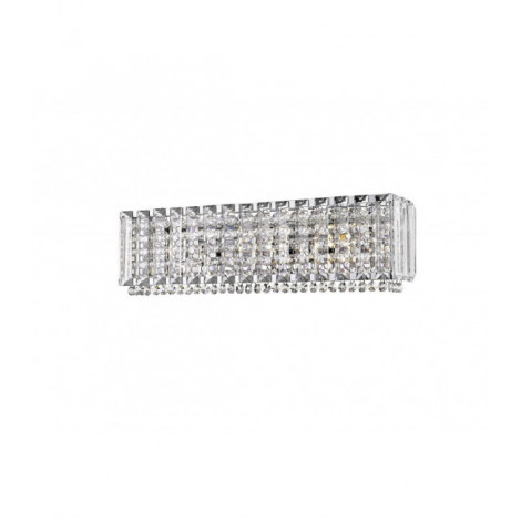 Applique design Diore Chrome 3 ampoules 14cm|Appliques murales|Luminaire Center