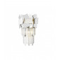 Applique design Celine Chrome 2 ampoules 34cm|Appliques murales|Luminaire Center