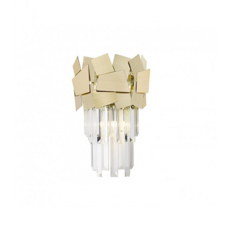 Applique design Celine Or 2 ampoules 34cm|Appliques murales|Luminaire Center