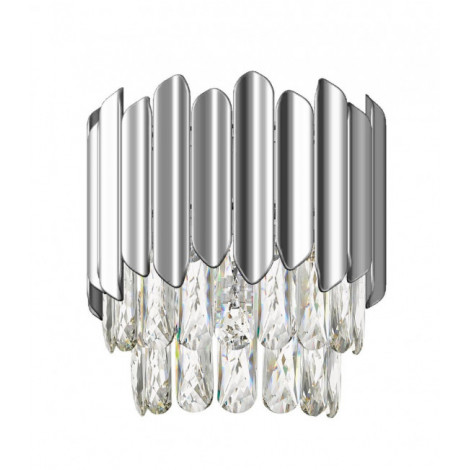 Applique design Grenada Chrome 1 ampoule 24,5cm|Appliques murales|Luminaire Center