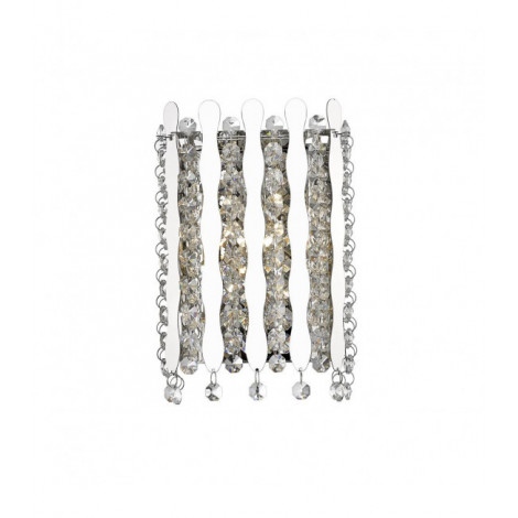 Applique design Belize Chrome 1 ampoule 24cm|Appliques murales|Luminaire Center