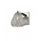 Applique design Simone Chrome 1 ampoule 14cm|Appliques murales|Luminaire Center