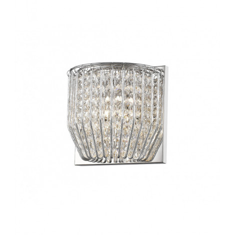 Applique design Carlo Chrome 17,5 Cm|Appliques murales|Luminaire Center
