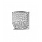 Applique design Carlo Or 1 ampoule 17,5cm|Appliques murales|Luminaire Center