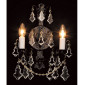 Applique murale Montmartre Laiton antique 2 ampoules 43cm|Appliques murales|Luminaire Center