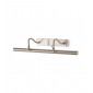 Applique à tableau Abacus Nickel satiné 4 ampoules 12,5cm|Appliques murales|Luminaire Center