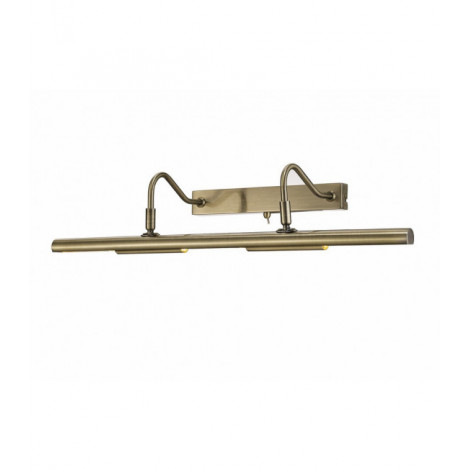Applique à tableau Abacus Laiton antique 4 ampoules 12,5cm|Appliques murales|Luminaire Center