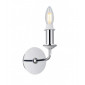 Applique murale Banyan Chrome poli 1 ampoule 18cm|Appliques murales|Luminaire Center