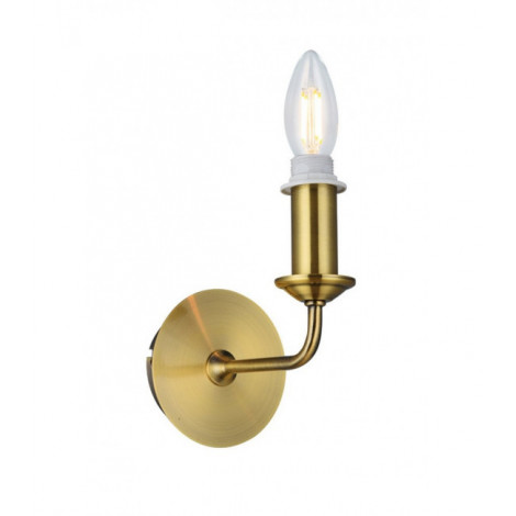 Applique murale Banyan Laiton antique 1 ampoule 18cm|Appliques murales|Luminaire Center