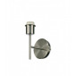 Applique murale Carlton Nickel satiné 1 ampoule 19,5cm|Appliques murales|Luminaire Center