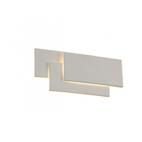 Applique LED intégré Kiania Sable blanc 12,5 Cm|Appliques murales|Luminaire Center