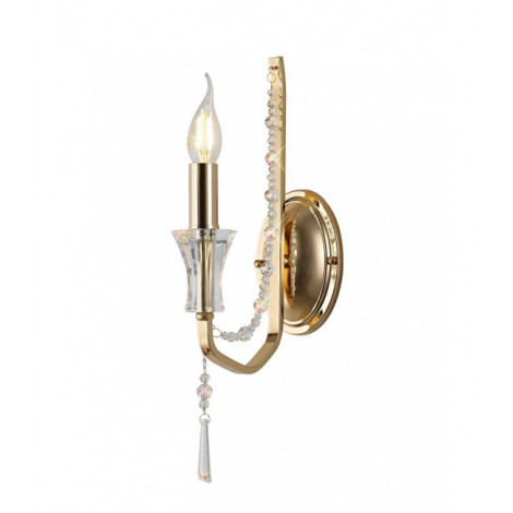 Applique murale Armand Or français 1 ampoule 44cm|Appliques murales|Luminaire Center