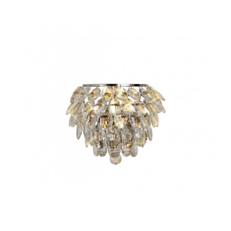 Applique design Coniston Chrome poli 1 ampoule 21cm|Appliques murales|Luminaire Center