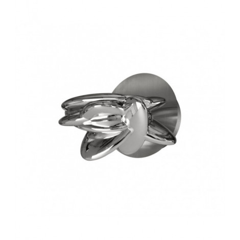 Applique murale Nido Chrome poli 1 ampoule 12cm|Appliques murales|Luminaire Center