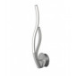 Applique LED intégré Corinto Argent 1 ampoule 55,5cm|Appliques murales|Luminaire Center
