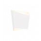 Applique murale Asimetric blanc 1 ampoule 21,5cm|Appliques murales|Luminaire Center