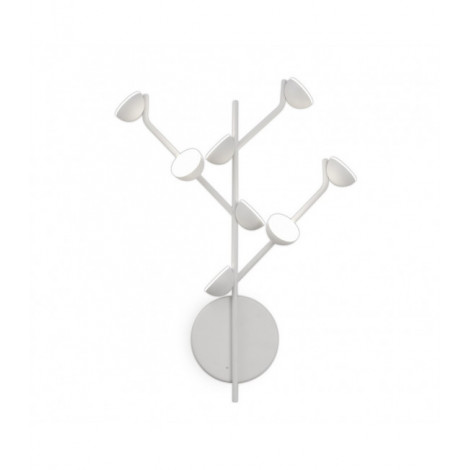 Applique LED intégré Adn blanc 8 ampoules 8,6cm|Appliques murales|Luminaire Center