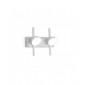 Applique LED intégré Adn blanc 2 ampoules 7,8cm|Appliques murales|Luminaire Center