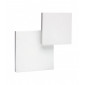 Applique LED intégré Fusion blanc mat 1 ampoule 14,5cm|Appliques murales|Luminaire Center