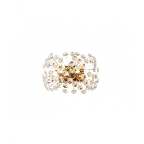 Applique design Cristal k9 Or français 4 ampoules 22cm|Appliques murales|Luminaire Center