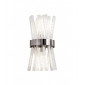 Applique design Nickel poli 2 ampoules 46,7cm|Appliques murales|Luminaire Center