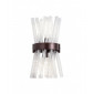Applique design Brun oxydé 2 ampoules 46,7cm|Appliques murales|Luminaire Center