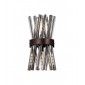Applique design Fumé,Brun oxydé 2 ampoules 46,7cm|Appliques murales|Luminaire Center