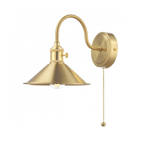 Applique murale Hadano Laiton Vielli,Laiton naturel 1 ampoule 20cm|Appliques murales|Luminaire Center