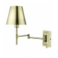 Applique murale Kensington Laiton antique 1 ampoule 31cm|Appliques murales|Luminaire Center