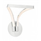 Applique LED intégré Killian Chrome poli 1 ampoule 20cm|Appliques murales|Luminaire Center