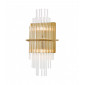 Applique design Lukas Verre,or antique 2 ampoules 48cm|Appliques murales|Luminaire Center