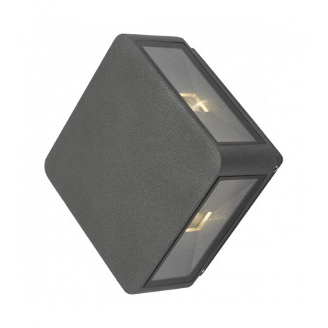 Applique moderne Weiss Verre,Gris mat 4 ampoules 11cm|Appliques murales|Luminaire Center