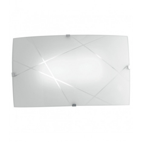 Applique murale Alexia 1 ampoule Verre blanc|Appliques murales|Luminaire Center