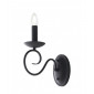 Applique murale Beatrice 1 ampoule Métal Anthracite|Appliques murales|Luminaire Center