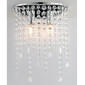 Applique design Breeze 2 ampoules Cristal,métal,K9 Chrome|Appliques murales|Luminaire Center