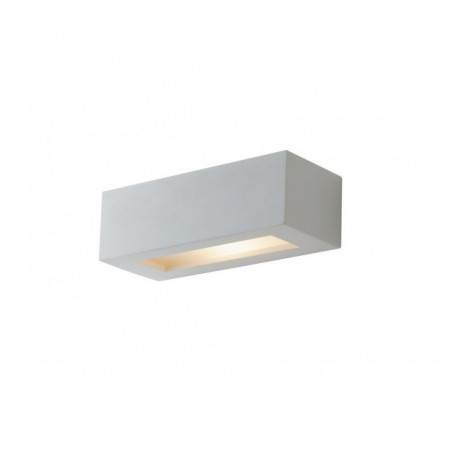 Applique murale Candida 1 ampoule Plâtre blanc|Appliques murales|Luminaire Center