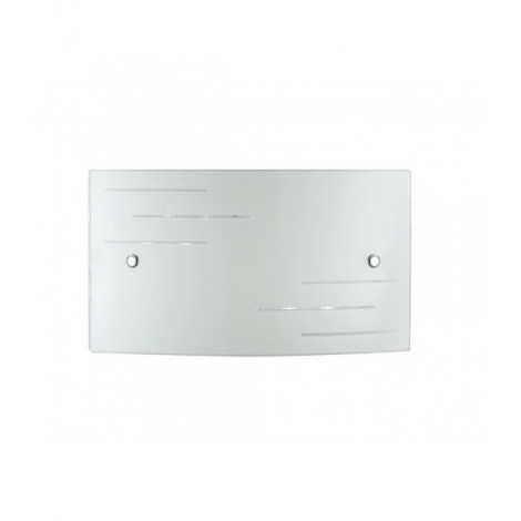 Applique murale Charme 1 ampoule Verre blanc|Appliques murales|Luminaire Center