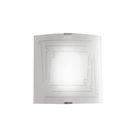 Applique murale Concept 1 ampoule Verre blanc|Appliques murales|Luminaire Center