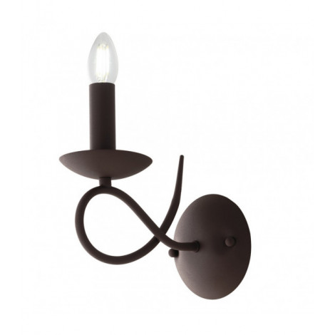 Applique murale Ginevra 1 ampoule Métal Corten|Appliques murales|Luminaire Center