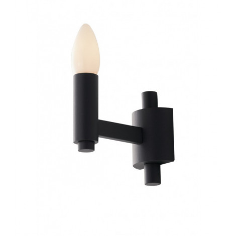 Applique avec liseuse Karol Gris ardoise 19,5 Cm|Appliques murales|Luminaire Center