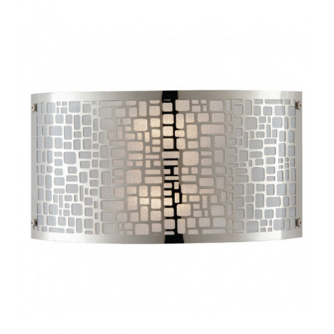 Applique murale Maya 2 ampoules Acier Chrome|Appliques murales|Luminaire Center