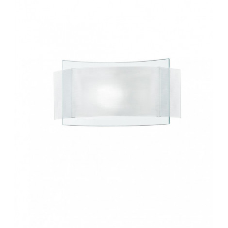 Applique murale Righe 1 ampoule Verre blanc|Appliques murales|Luminaire Center