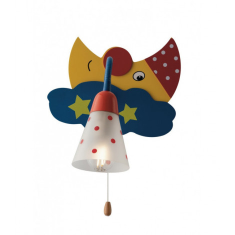 Applique enfant 1 ampoule Métal,acrylique Multicouleur|Appliques murales|Luminaire Center